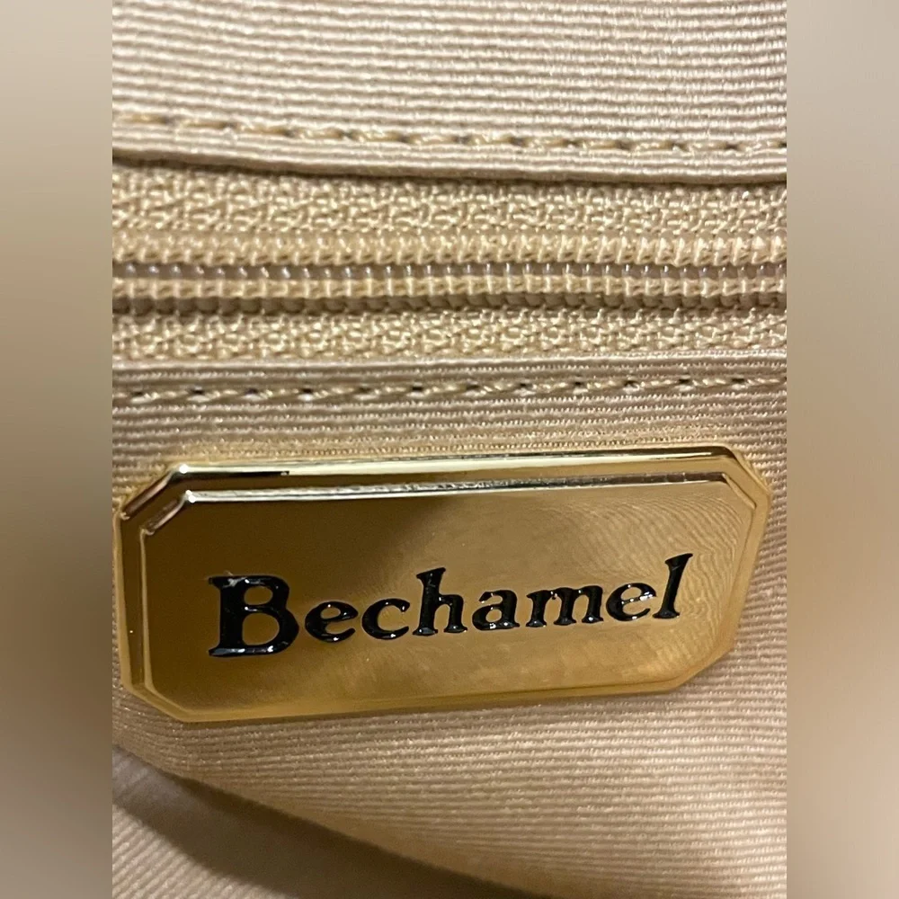 BECHAMEL | Gold Fabric Tote | New with Tags